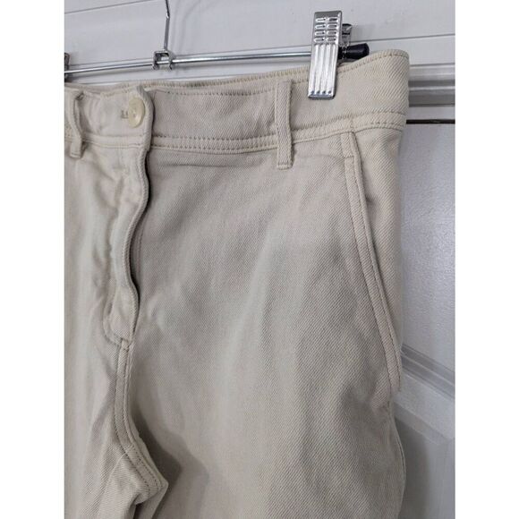 Wilfred Free Maeve Cargo Pants women's size 2 cream utility minimalist - Picture 4 of 11